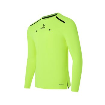 Футболка судейская с длинным рукавом DIVISION PerFormDRY Referee LS Tee